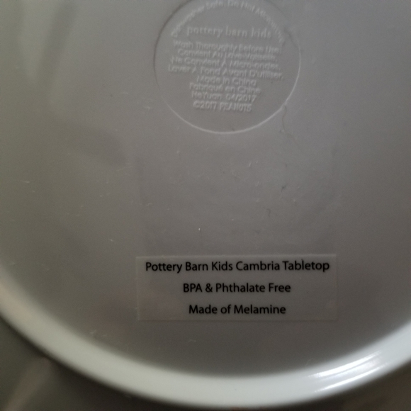 Halloween Pottery Barn Black Cat Decorative Plastic Plate - Picture 3 of 5